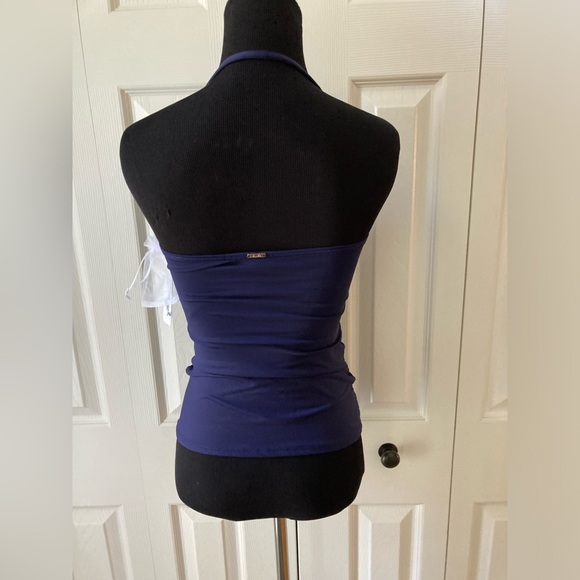 NWT Women’s Anne Cole Twist Front Bandeaukini Swim Top SZ XS - Picture 7 of 11